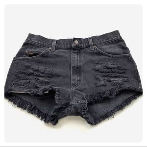 LEE Cutoff Shorts L Waist 33-34 Size 14 256RE